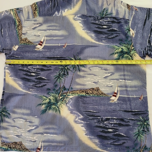 Tommy Bahama XXL Mens 100% Silk Short Sleeve Button Up Shirt - Picture 10 of 12